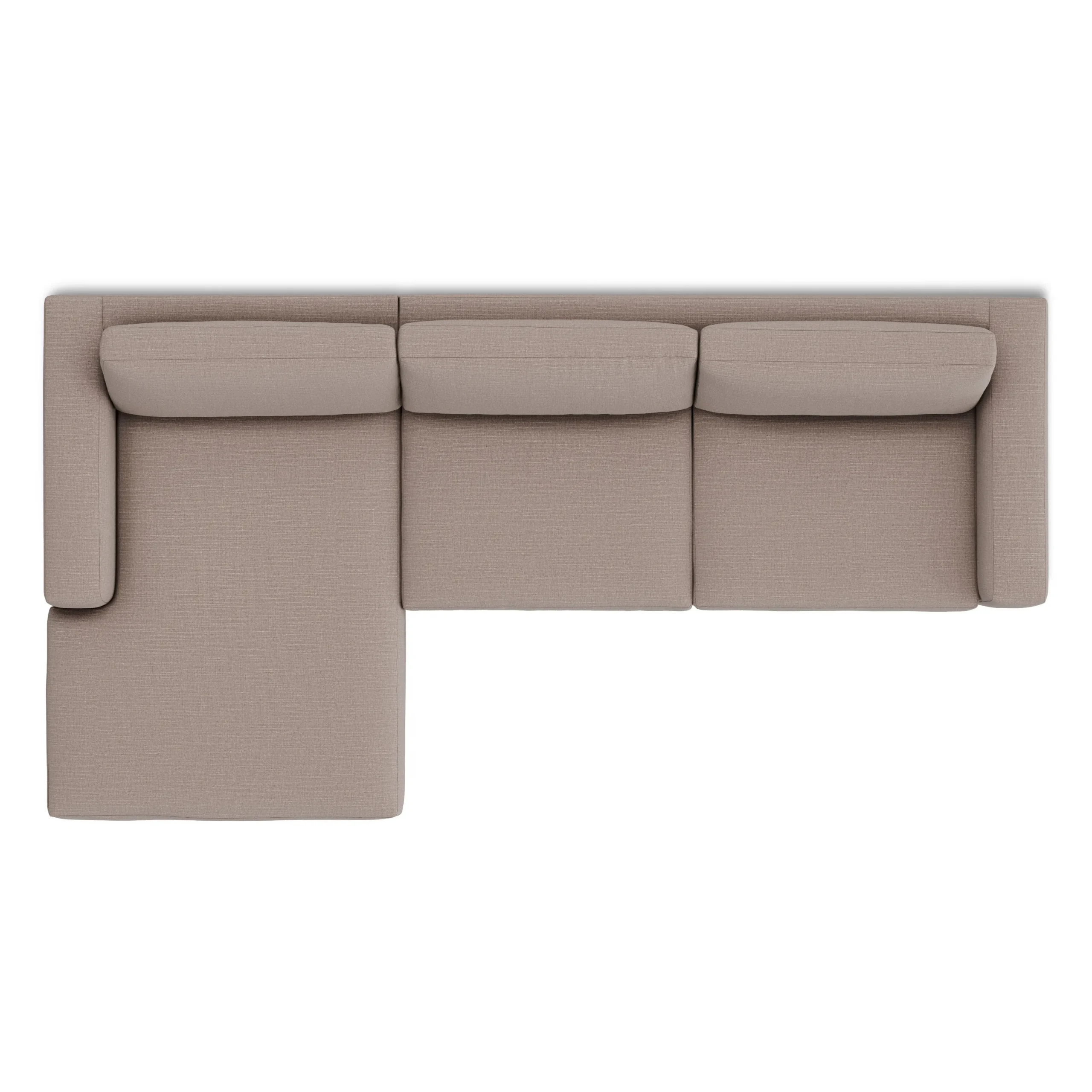 Riley 118_ Left Storage Sleeper Sectional - Napa Quartz - Image 11