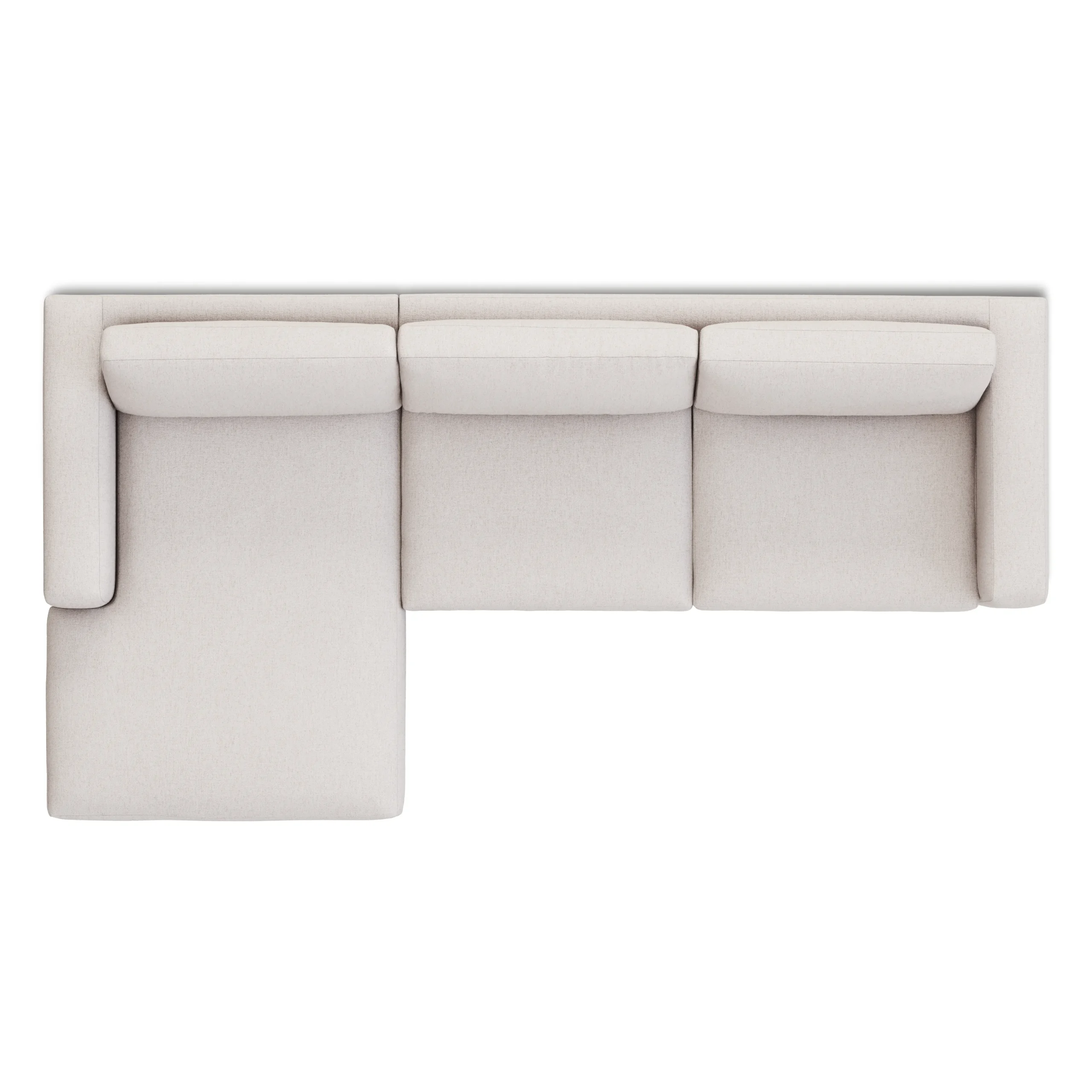 Riley 118_ Left Storage Sleeper Sectional - Napa White - Image 11