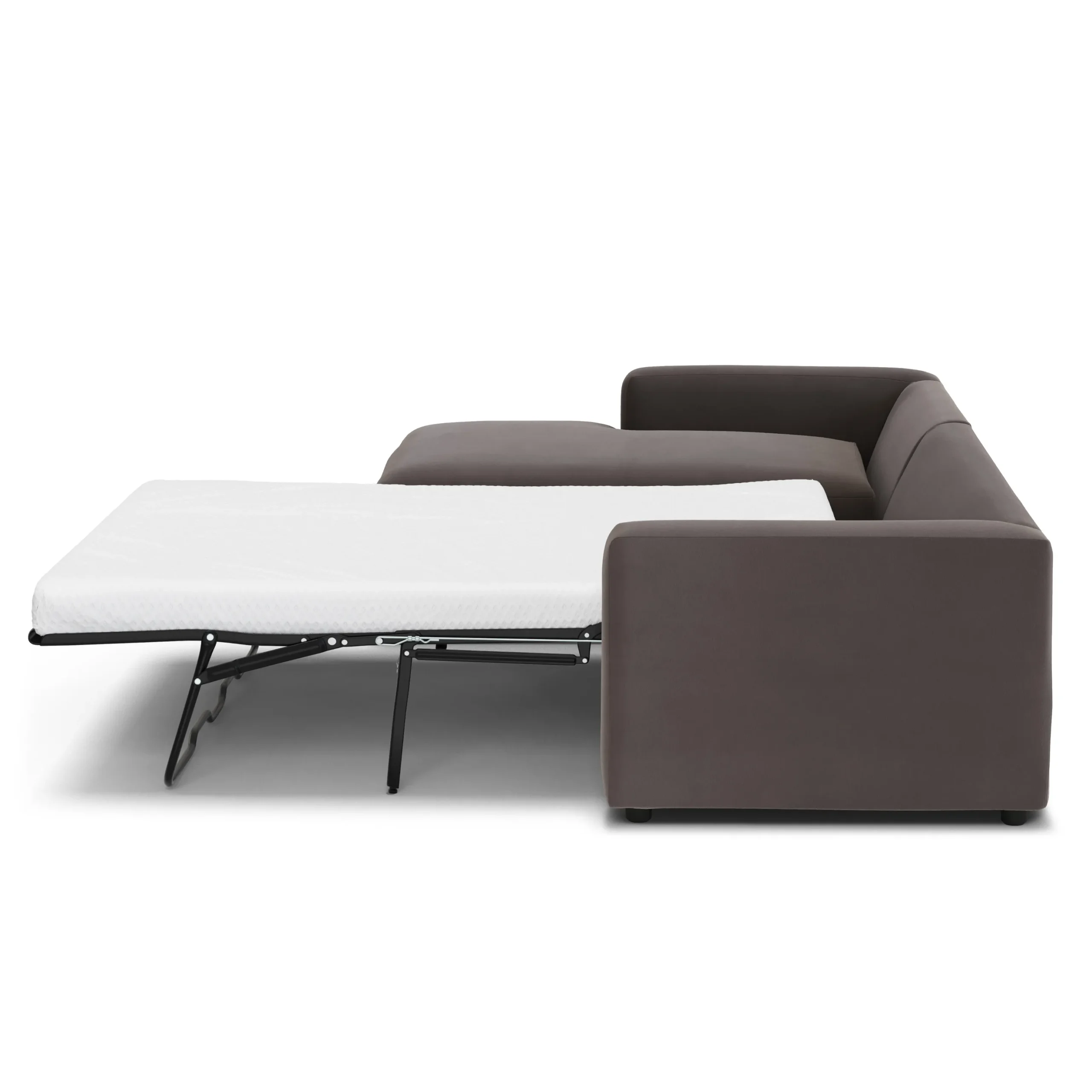 Riley 118_ Velvet Left Storage Sleeper Sectional - Hale Warm Gray - Image 8