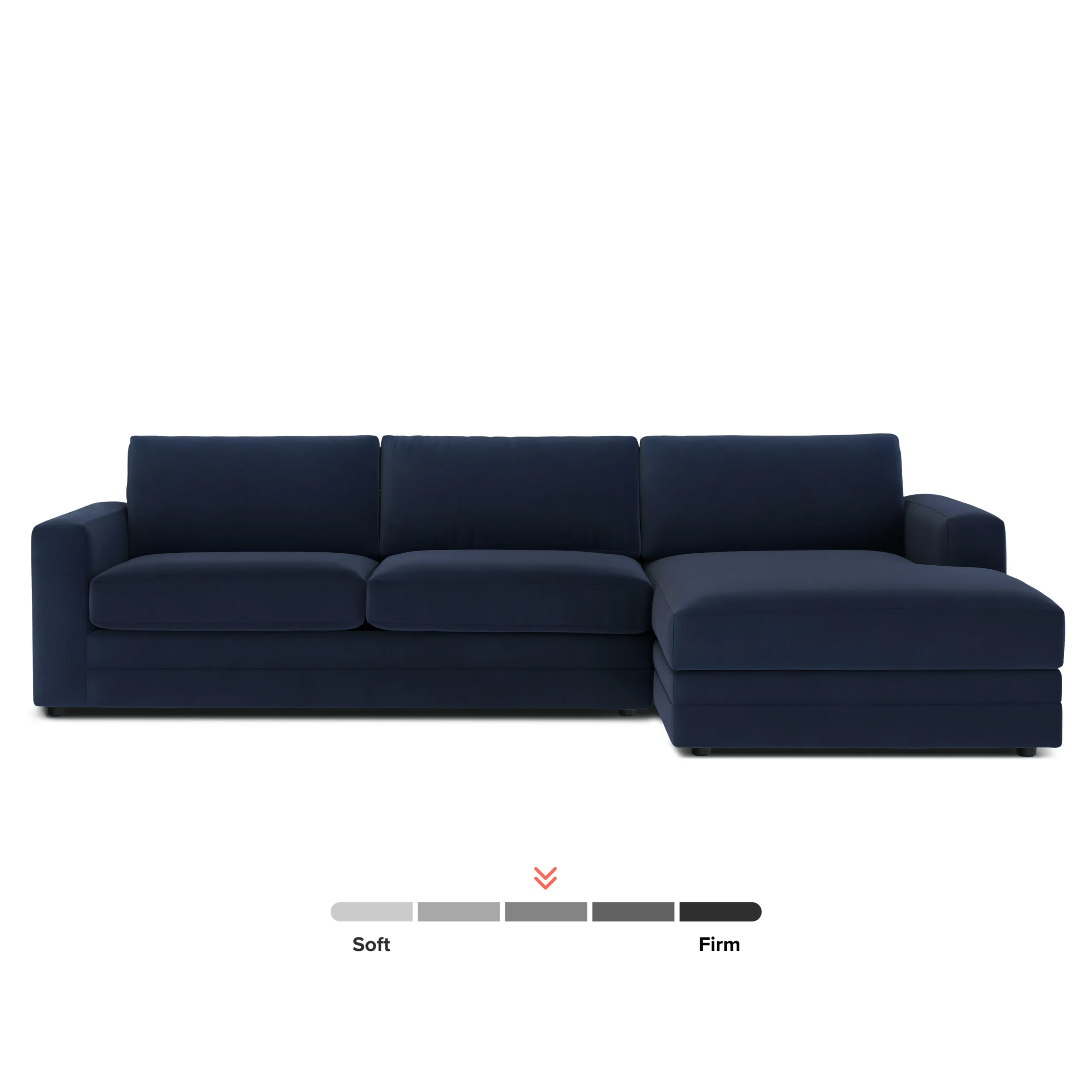 Riley 118_ Velvet Right Storage Sleeper Sectional - Hale Ink - Image 8