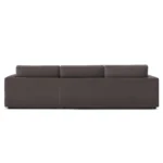 Riley 118_ Velvet Right Storage Sleeper Sectional - Hale Warm Gray