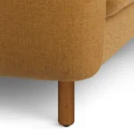 Sanders 85.5_ Reversible Sectional - Hestia Ginger