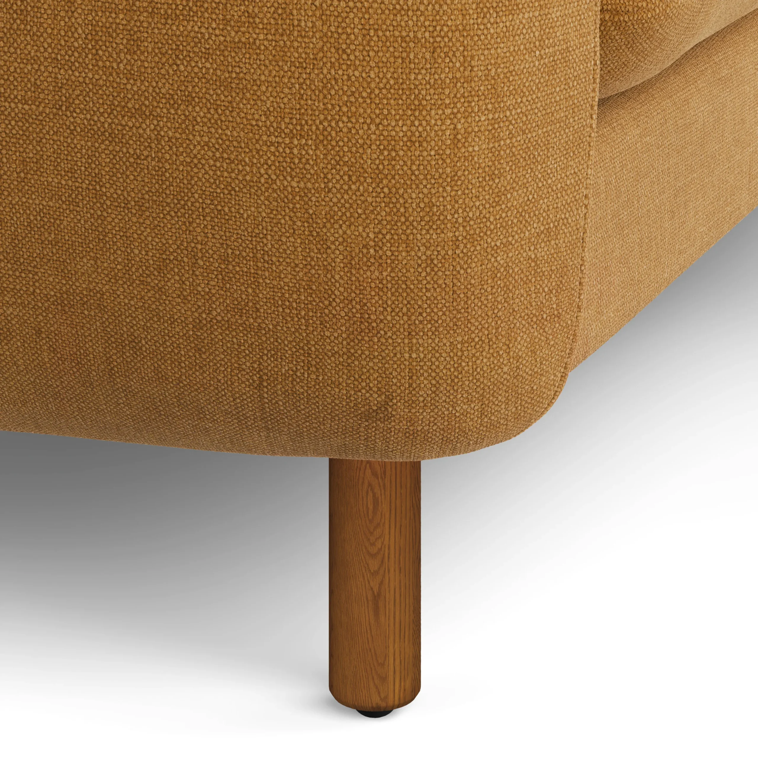 Sanders 85.5_ Reversible Sectional - Hestia Ginger - Image 11