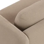 Sanders 85.5_ Reversible Sectional - Sandstone Wool Bouclé