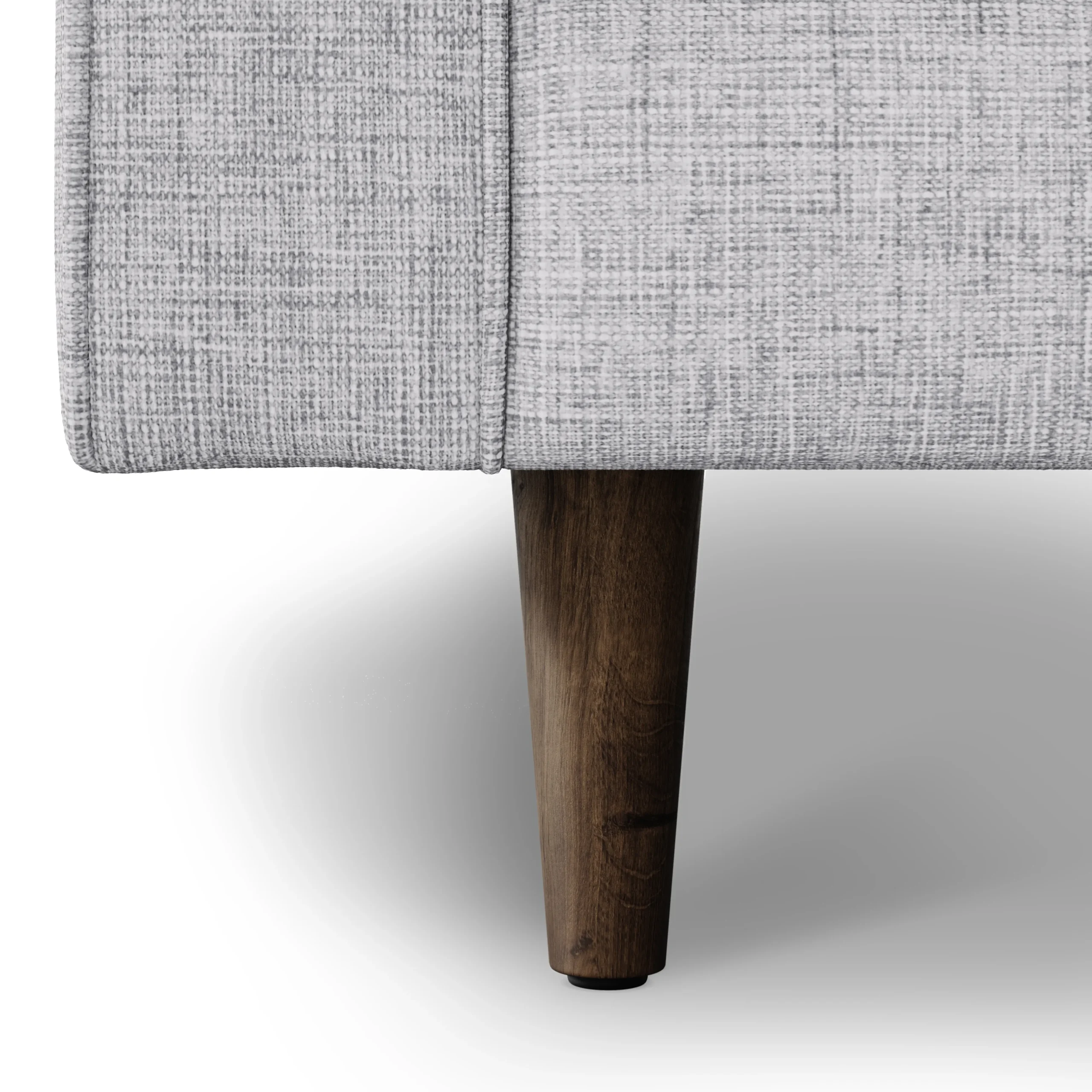 Sven 91_ Tufted Corner Sectional - Stone Gray - Image 11