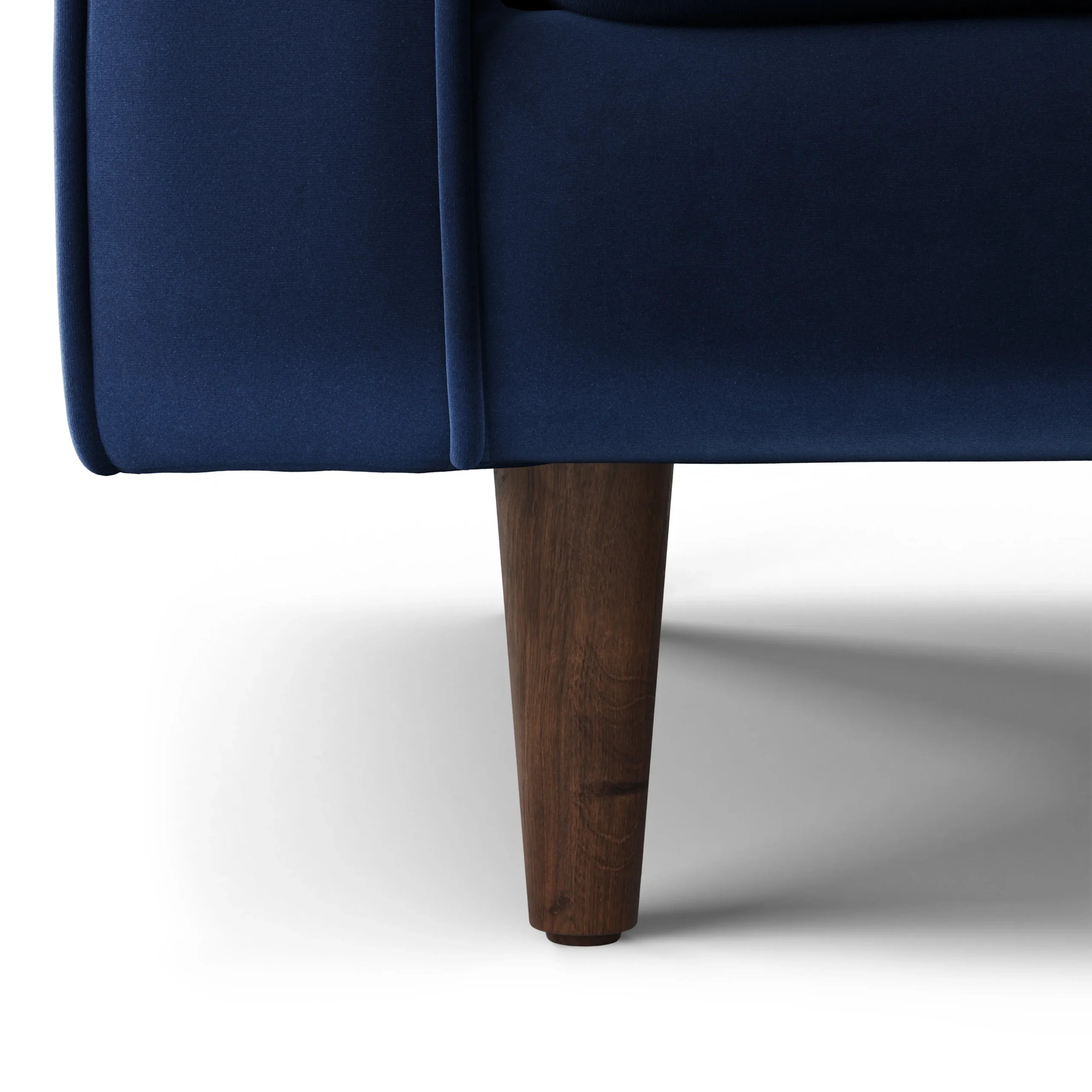 Sven 91_ Tufted Velvet Corner Sectional - Plush Cascadia Blue - Image 11
