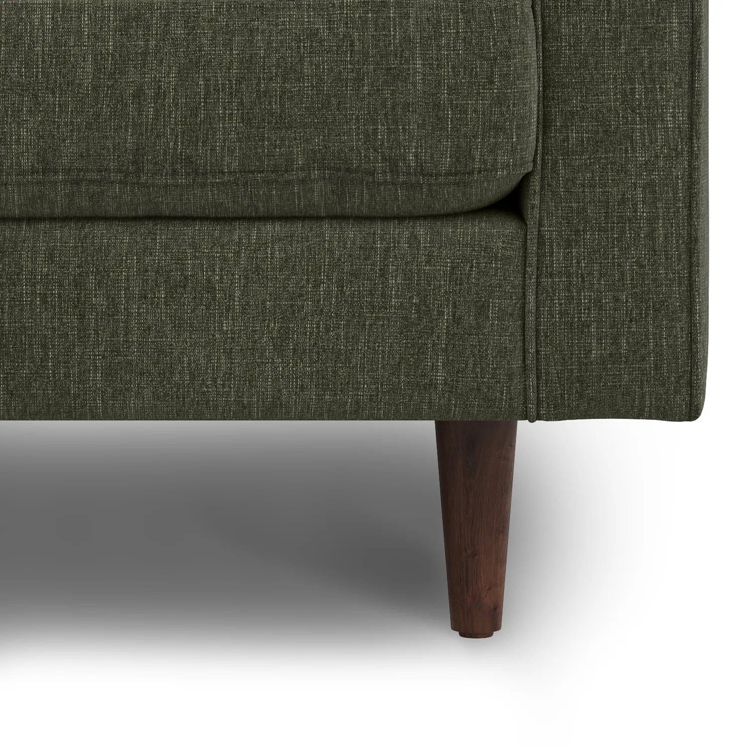 Sven 100_ Tufted Left Sectional - Fir Green - Image 11