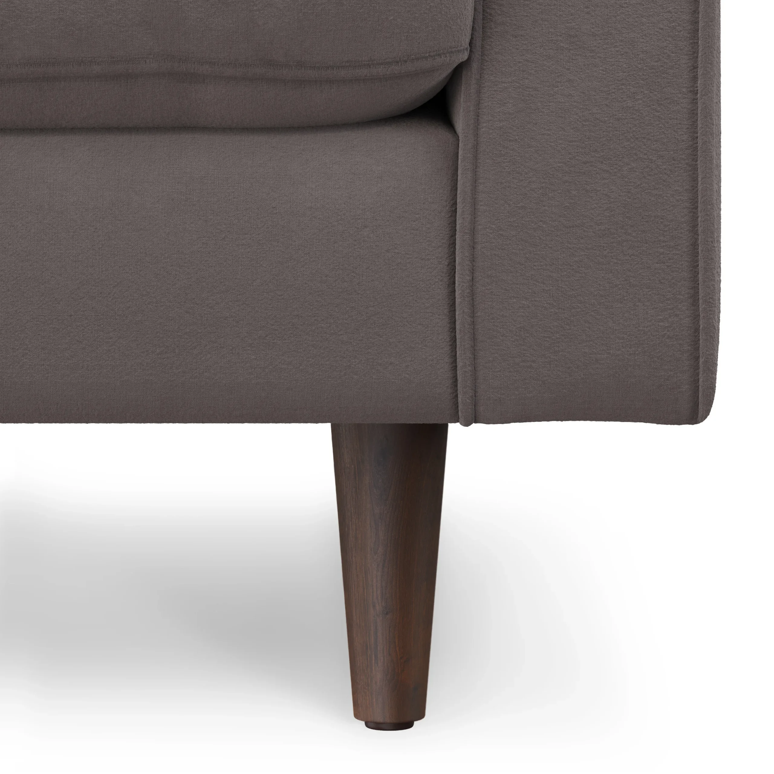 Sven 100_ Tufted Velvet Left Sectional - Hale Warm Gray - Image 11