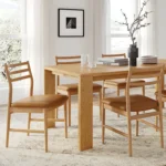 Dako 76.75_ Dining Table - Natural Oak