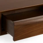 Lenia Floating Nightstand - Walnut