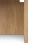 Leif Nightstand Extension Set - White Oak