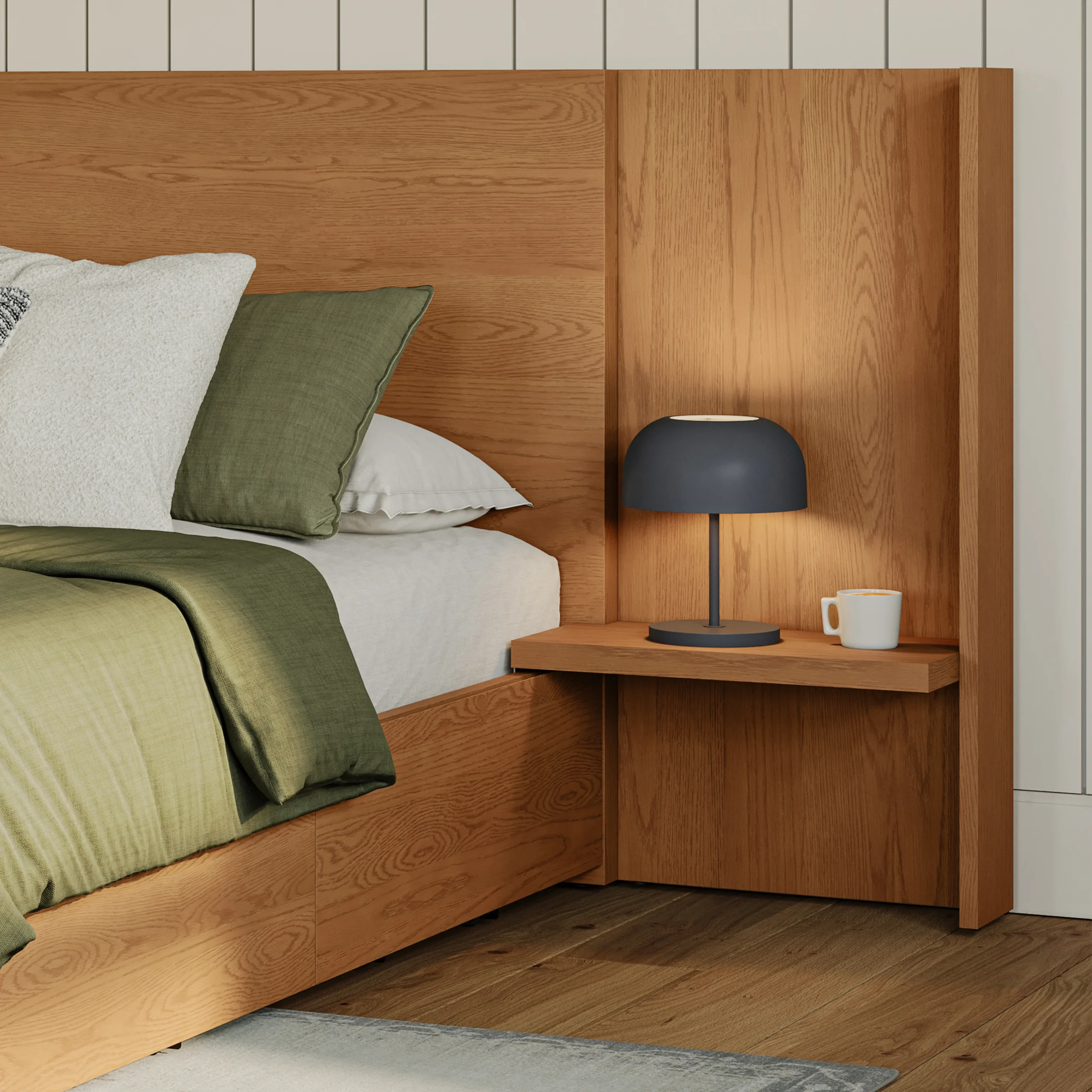 Leif Nightstand Extension Set - Smoked Oak - Image 12