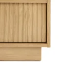 Kouva 2-Drawer Nightstand - Natural Oak