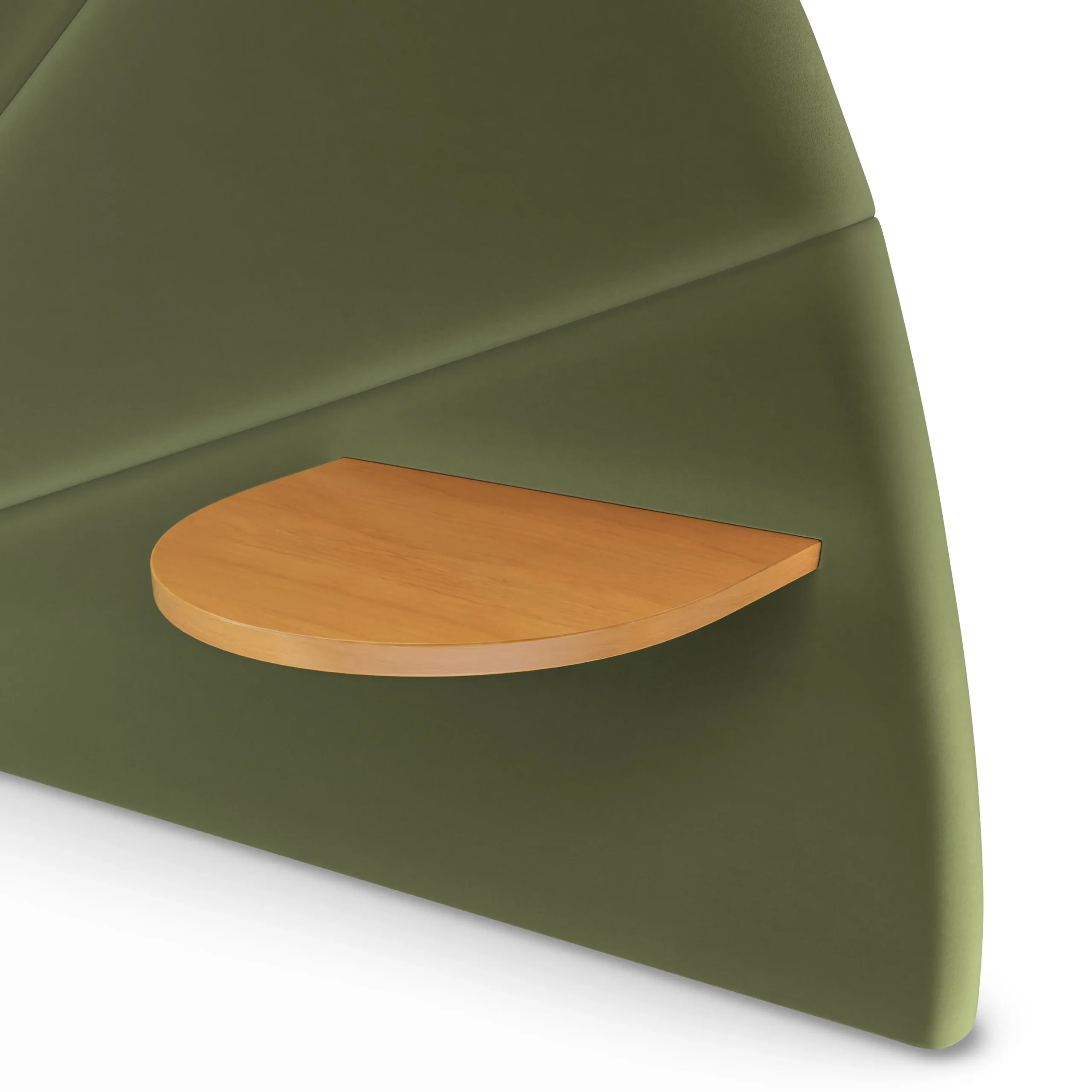 Almelo King Velvet Headboard - Hale Serrano Green - Image 12