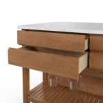 Kitchen Island - Smoked Oak