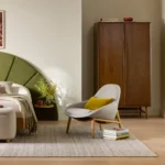 Lenia Armoire - Walnut