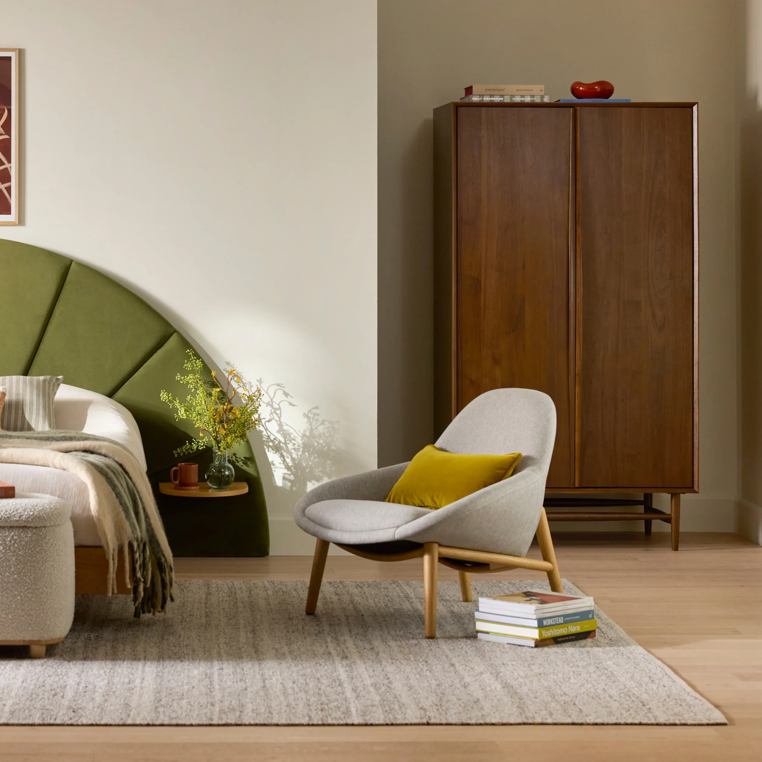 Lenia Armoire - Walnut - Image 12