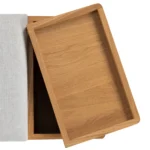 Thari 53_ Bench - Oak and Everest Gray