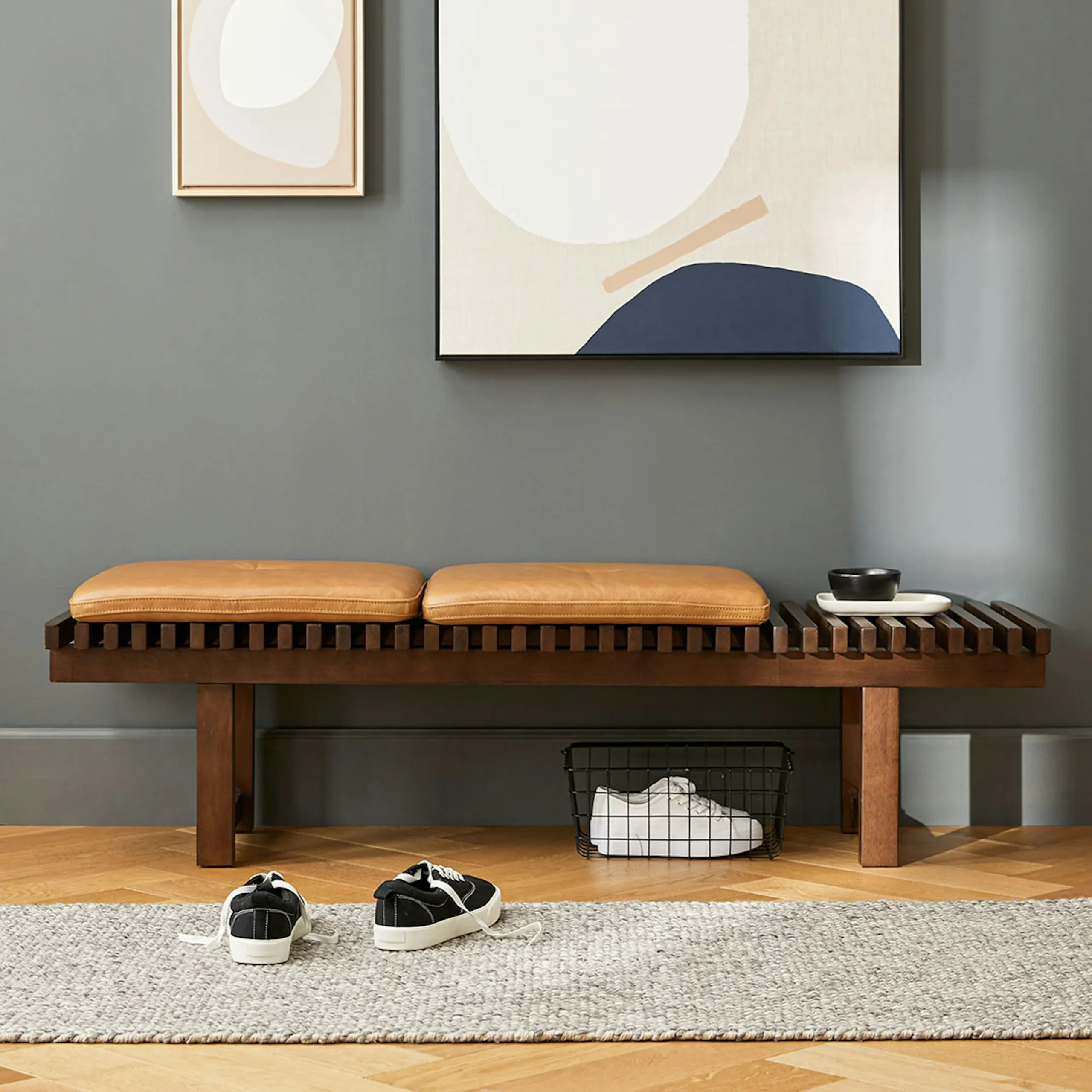 Ripa 59_ Leather Bench - Charme Tan - Image 12