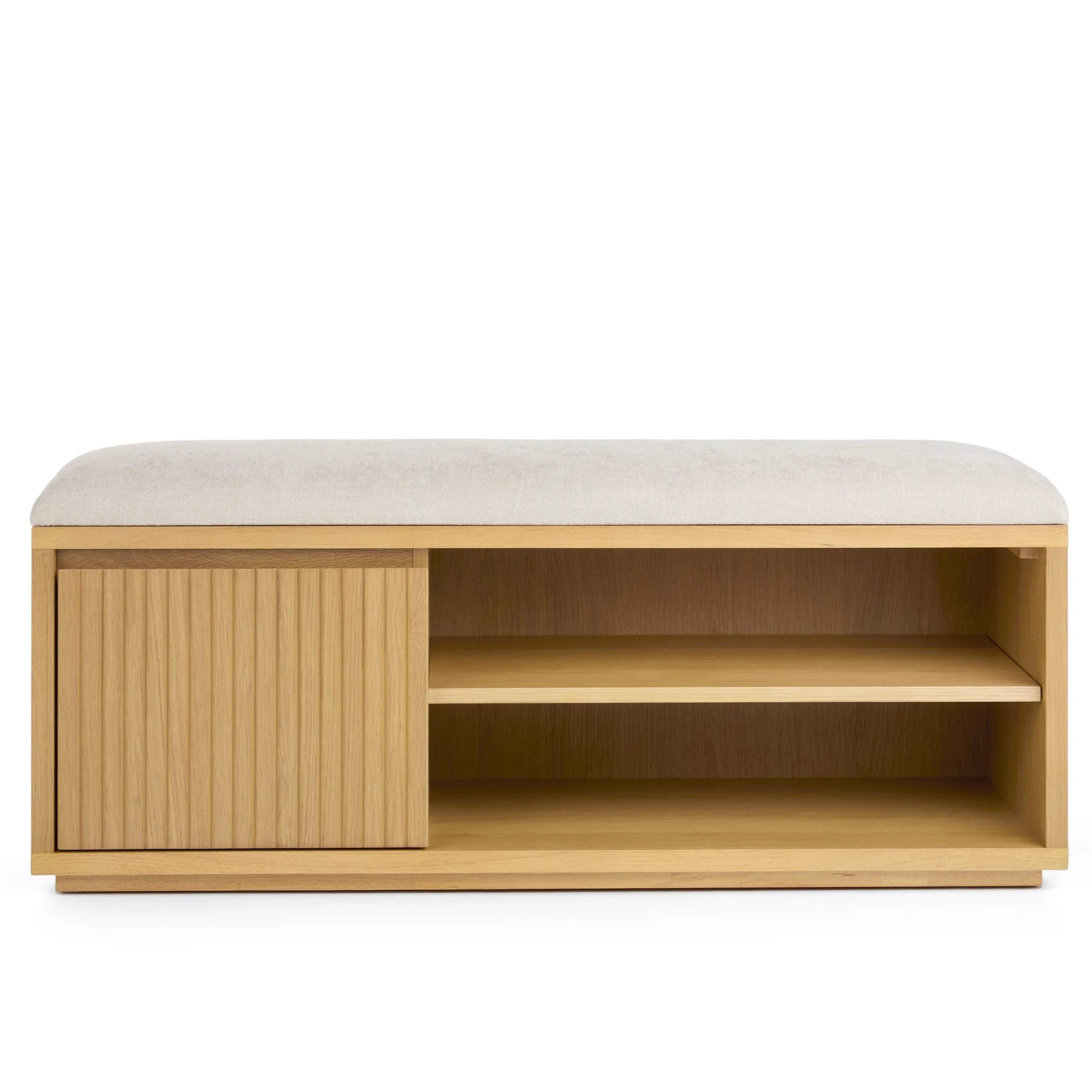 Kouva 47_ Bench - Natural Oak and Santolina Gray - Image 12