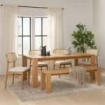 Dako 61_ Bench - Natural Oak