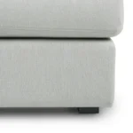 Beta 133.5_ Left Modular Conversational Sectional - Welsh Gray