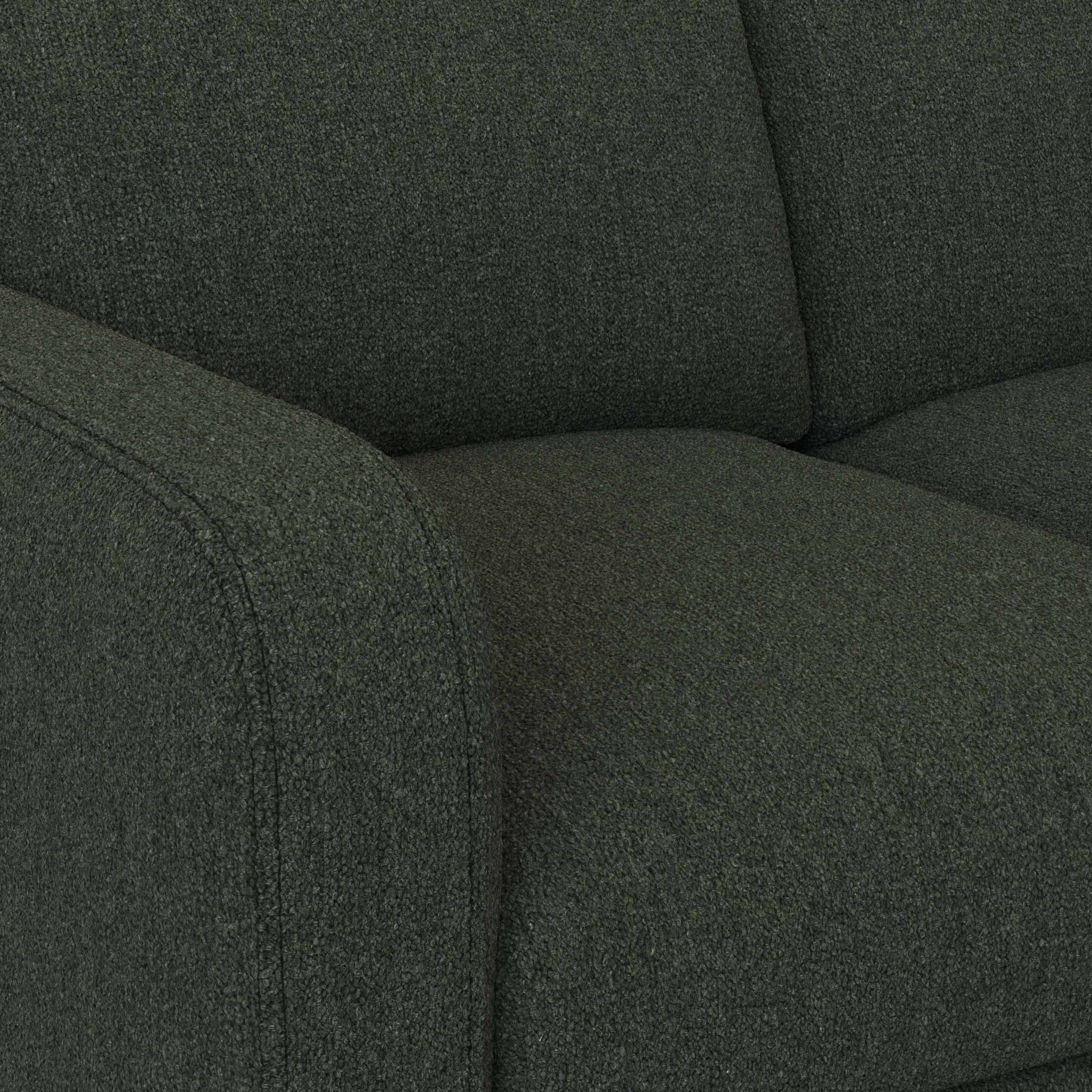 Vati 114_ Right Storage Sleeper Sectional - Natural Oak and Green Wool Bouclé - Image 12
