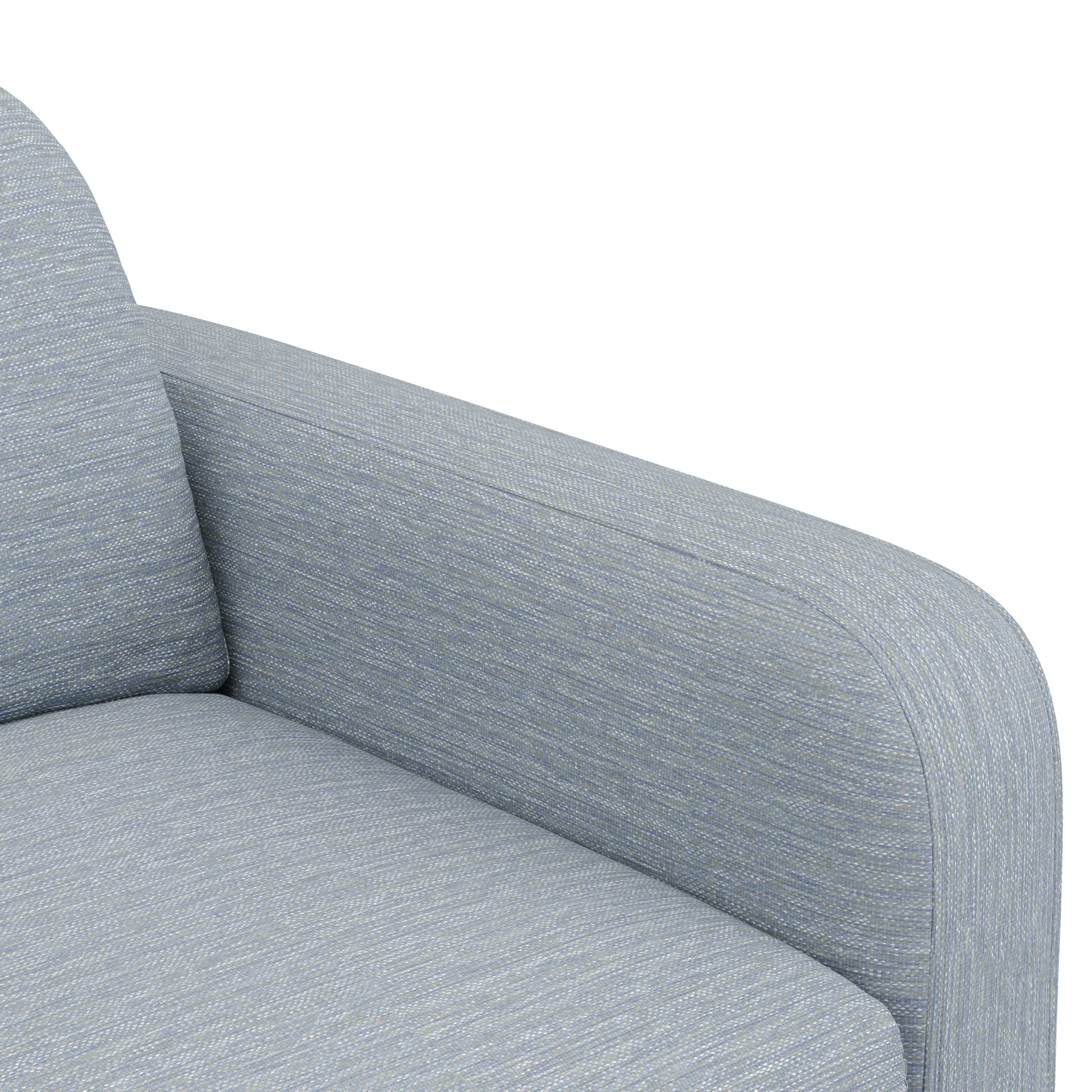 Vati 114_ Left Storage Sleeper Sectional - Natural Oak and Silver Light Blue - Image 12