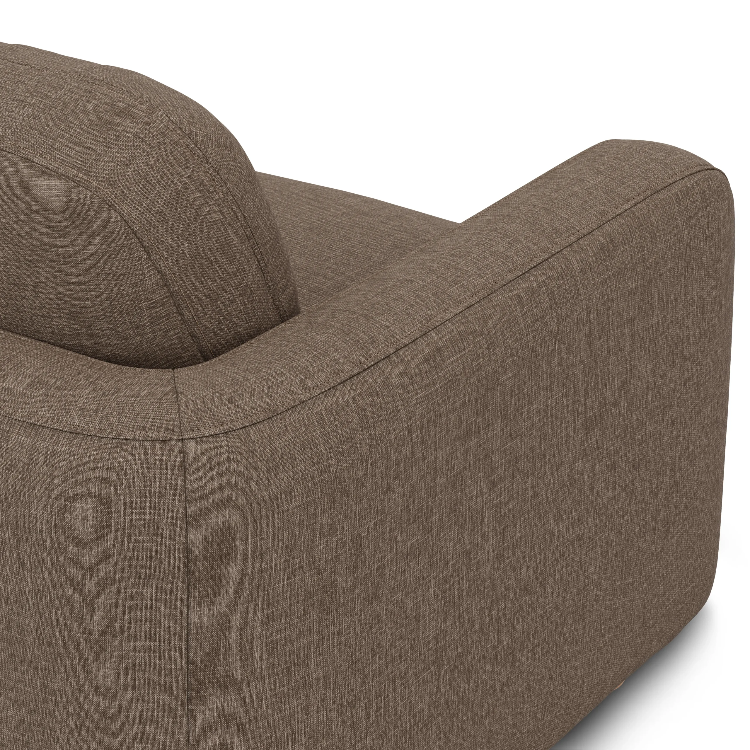 Vati 114_ Right Storage Sleeper Sectional - Natural Oak and Buckler Brown - Image 12