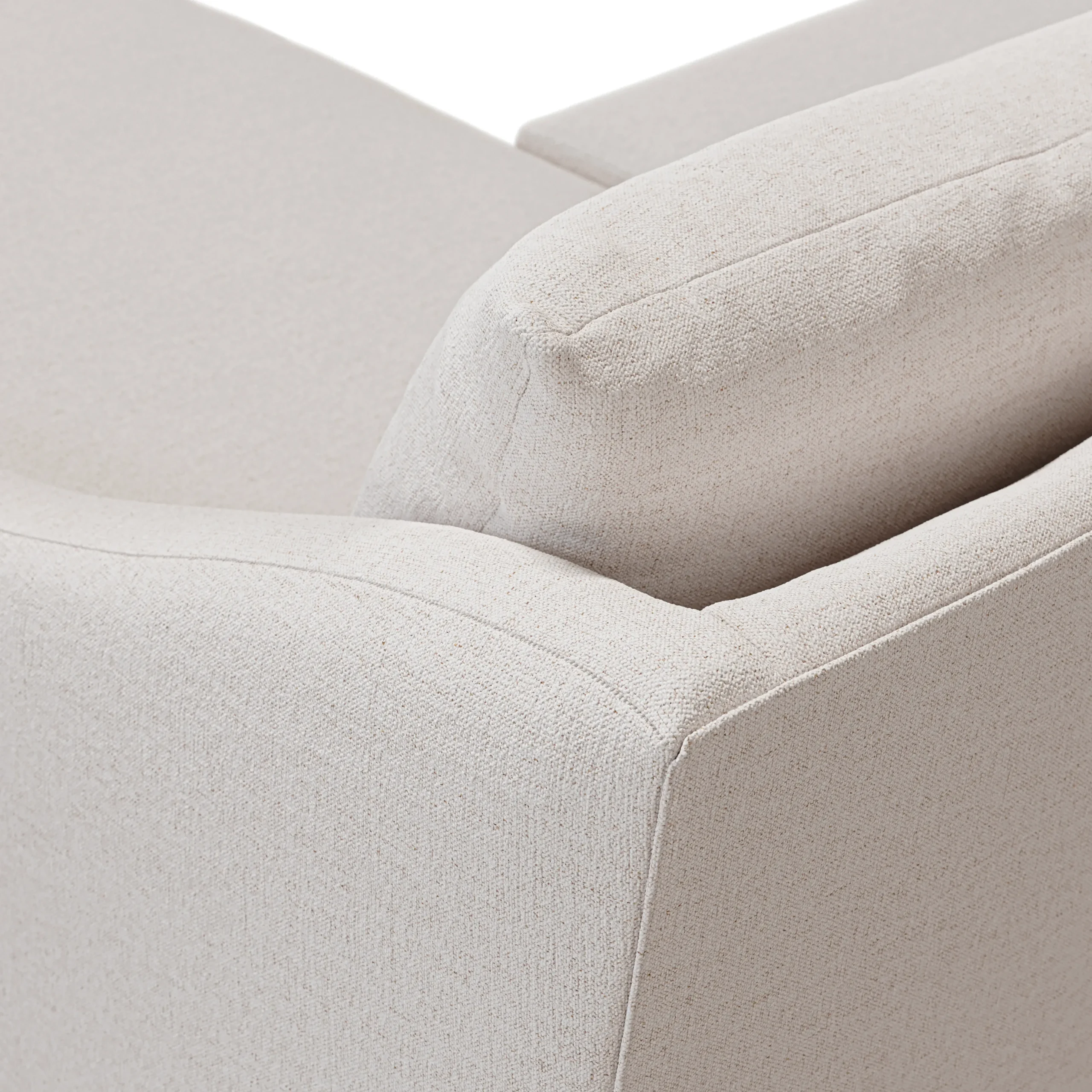 Landry 84.5_ Reversible Storage Sectional - Napa White - Image 12