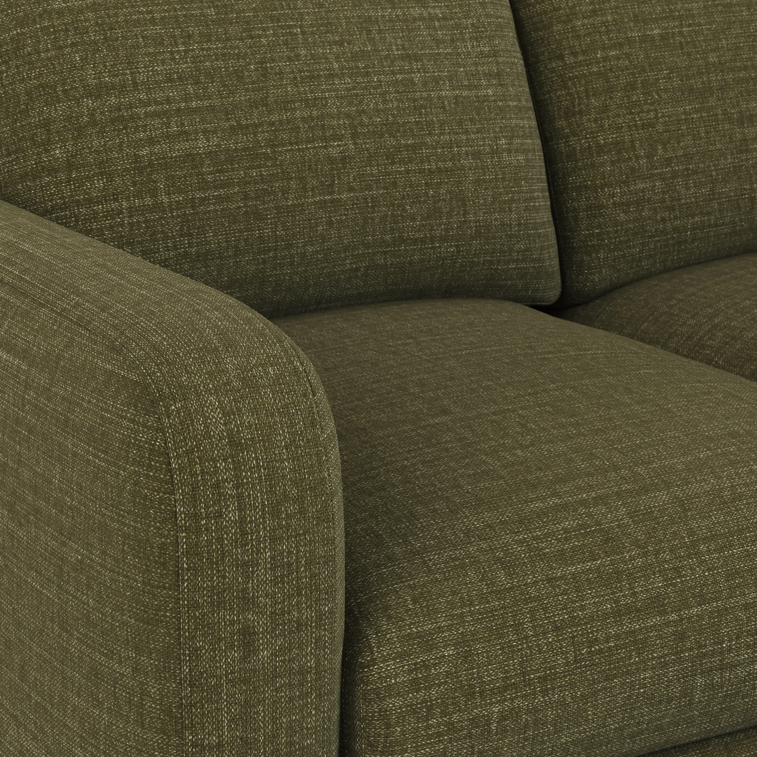 Vati 114_ Right Storage Sleeper Sectional - Natural Oak and Napa Moss - Image 12