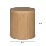 Avenla Side Table - Natural