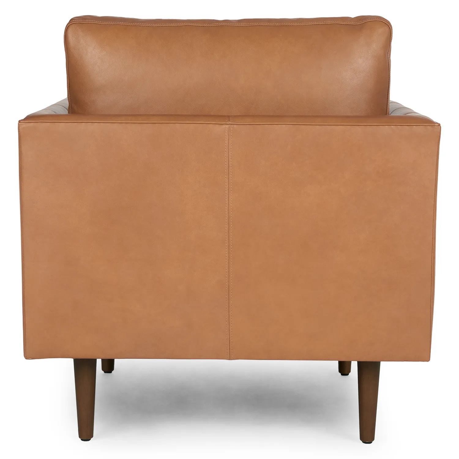 Burrard 32_ Leather Lounge Chair - Bella Caramel - Image 9