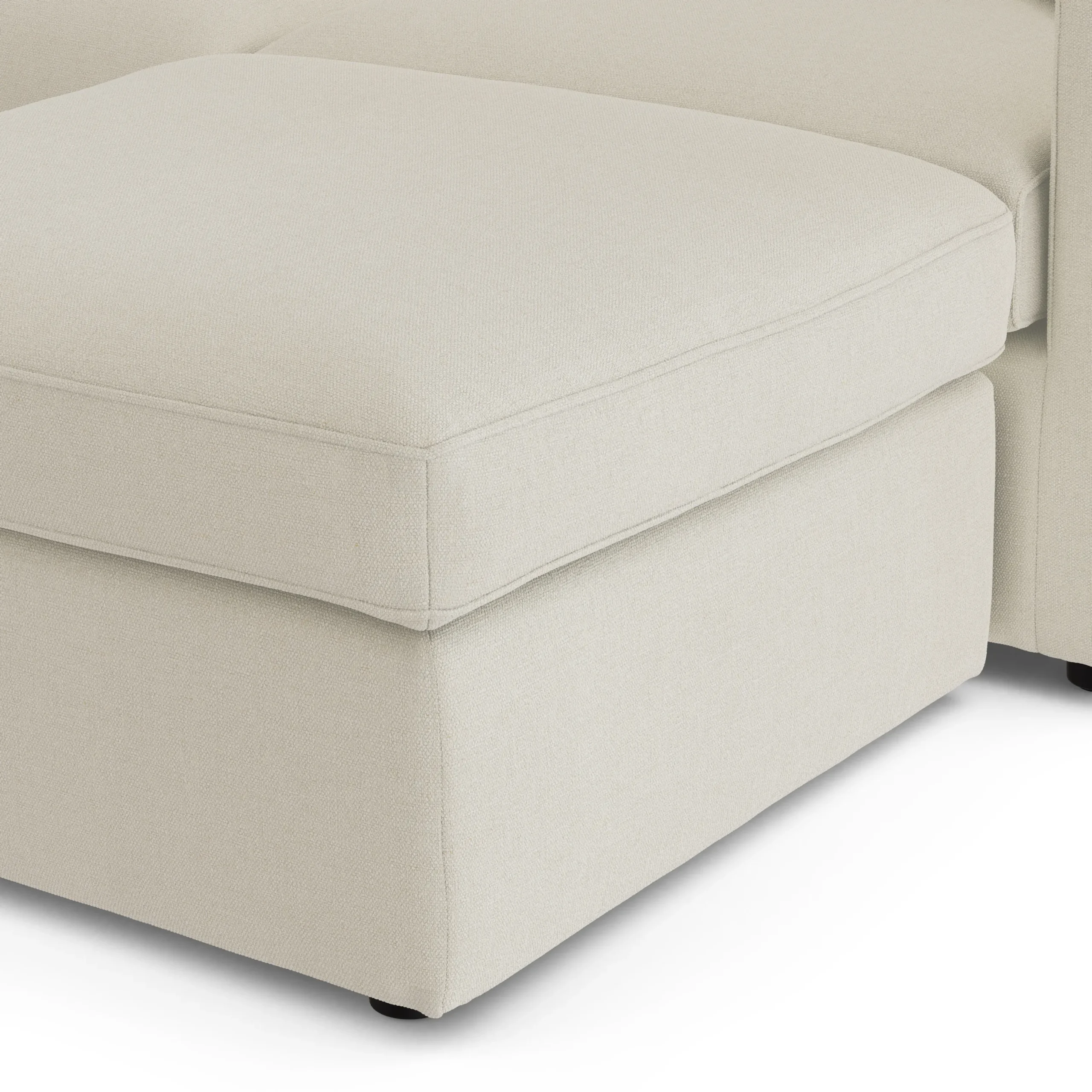 Lenae 104.5_ Reversible Modular Sectional - Savoy Ivory - Image 12