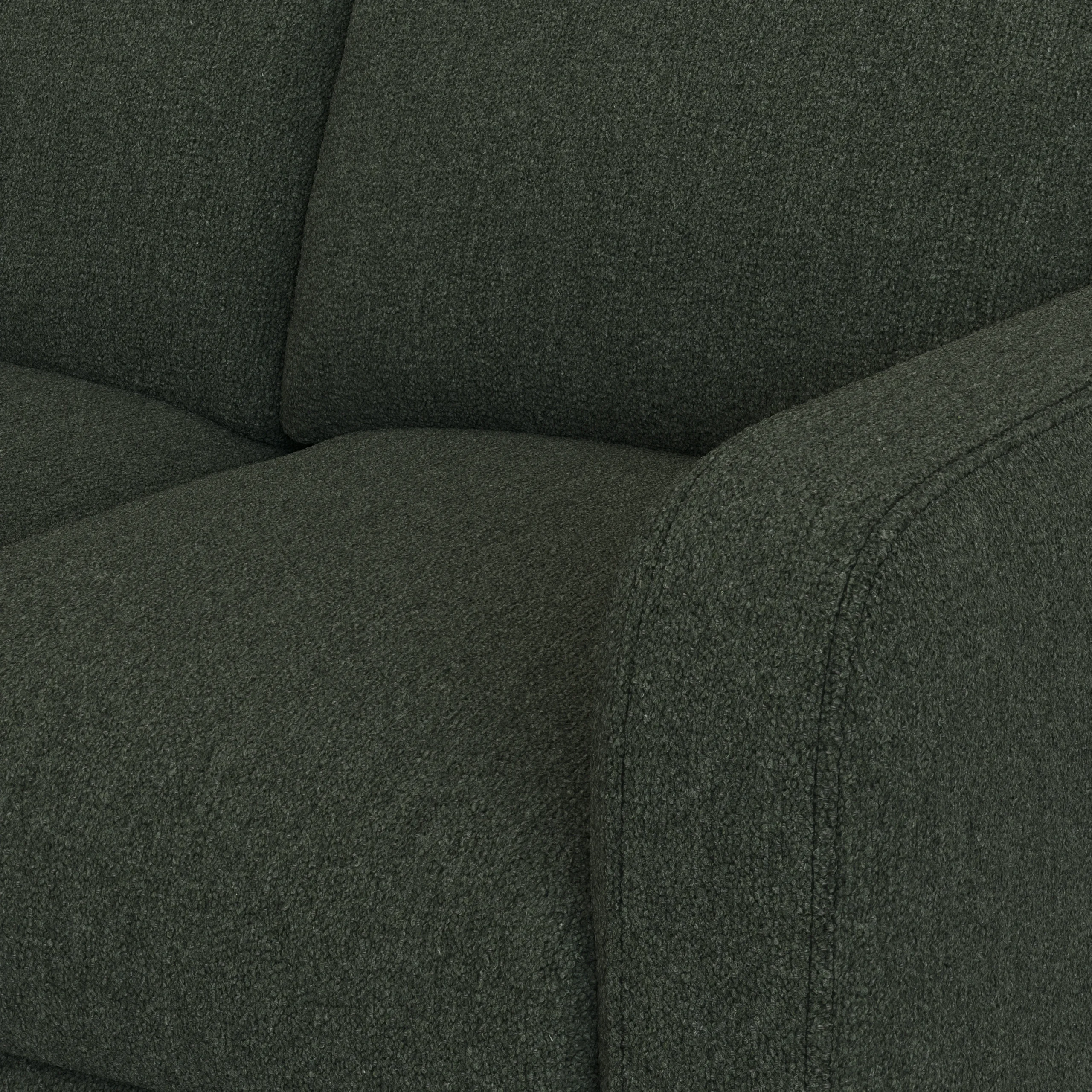 Vati 114_ Left Storage Sleeper Sectional - Natural Oak and Green Wool Bouclé - Image 12