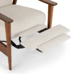 Ellow 28.5_ Reclining Lounge Chair - Ashford Gray