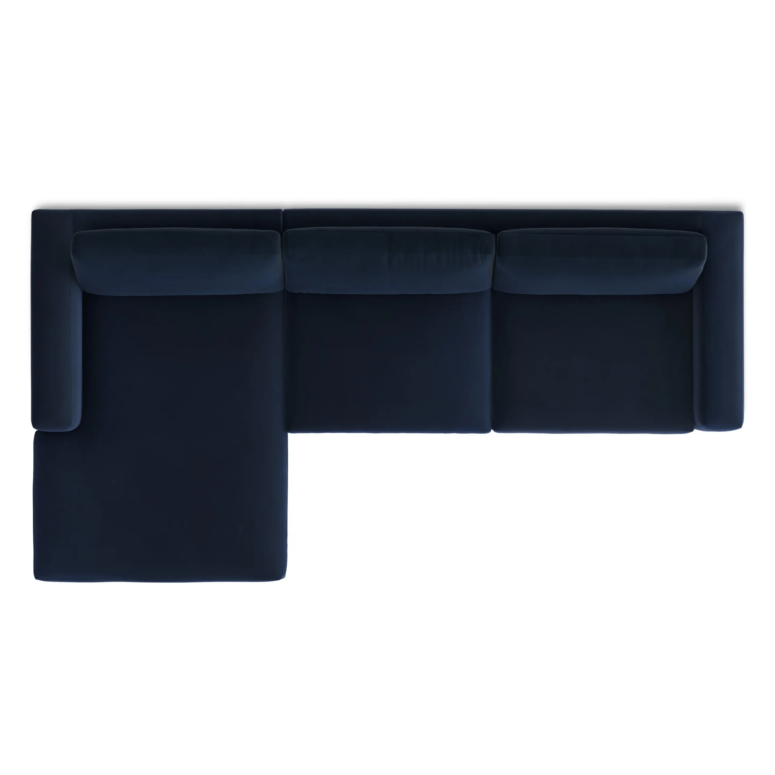 Riley 118_ Velvet Left Storage Sleeper Sectional - Hale Ink - Image 9