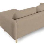 Sanders 85.5_ Reversible Sectional - Sandstone Wool Bouclé
