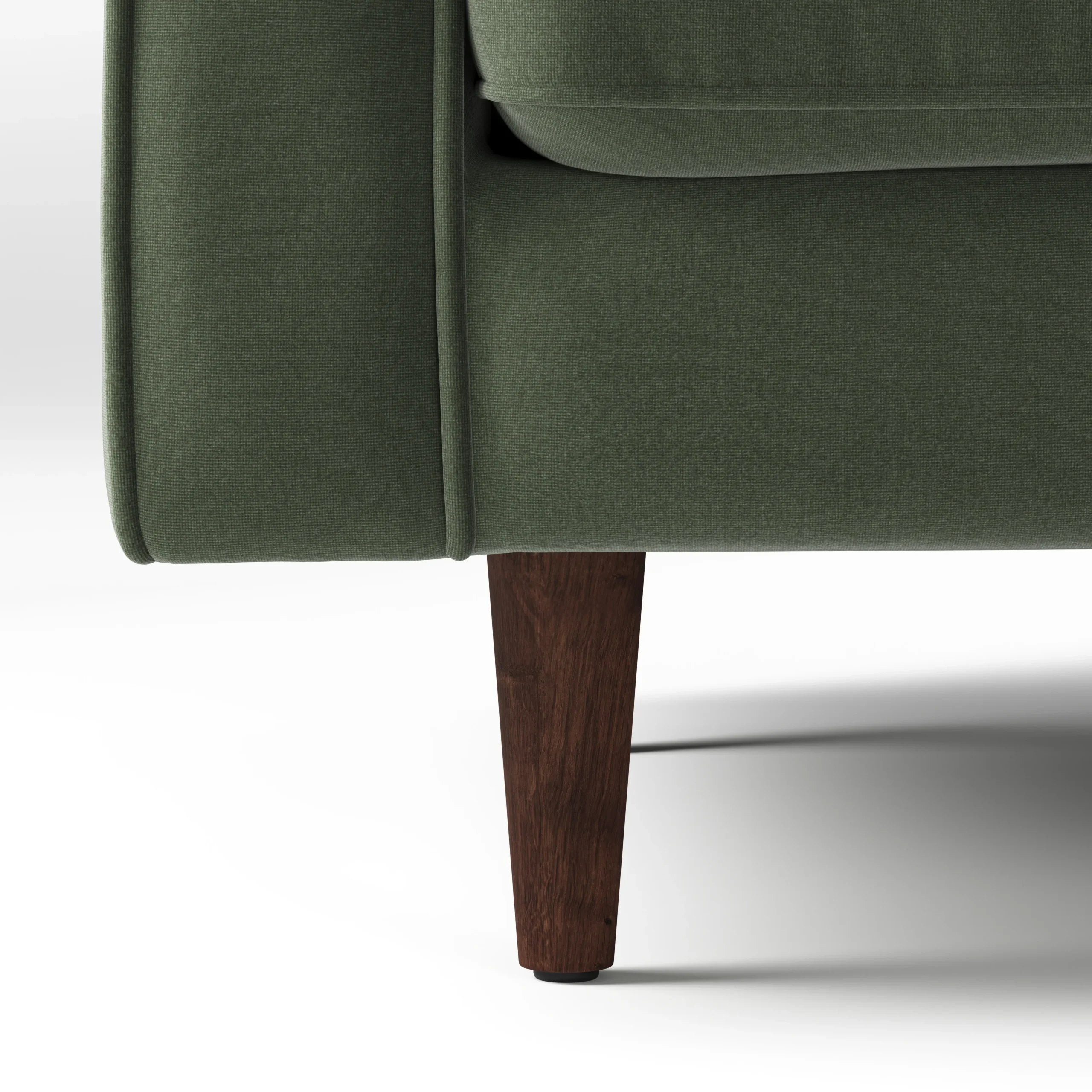 Sven 91_ Tufted Velvet Corner Sectional - Plush Pacific Green - Image 12