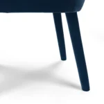 Harris Velvet Dining Armchair - Hale Navy