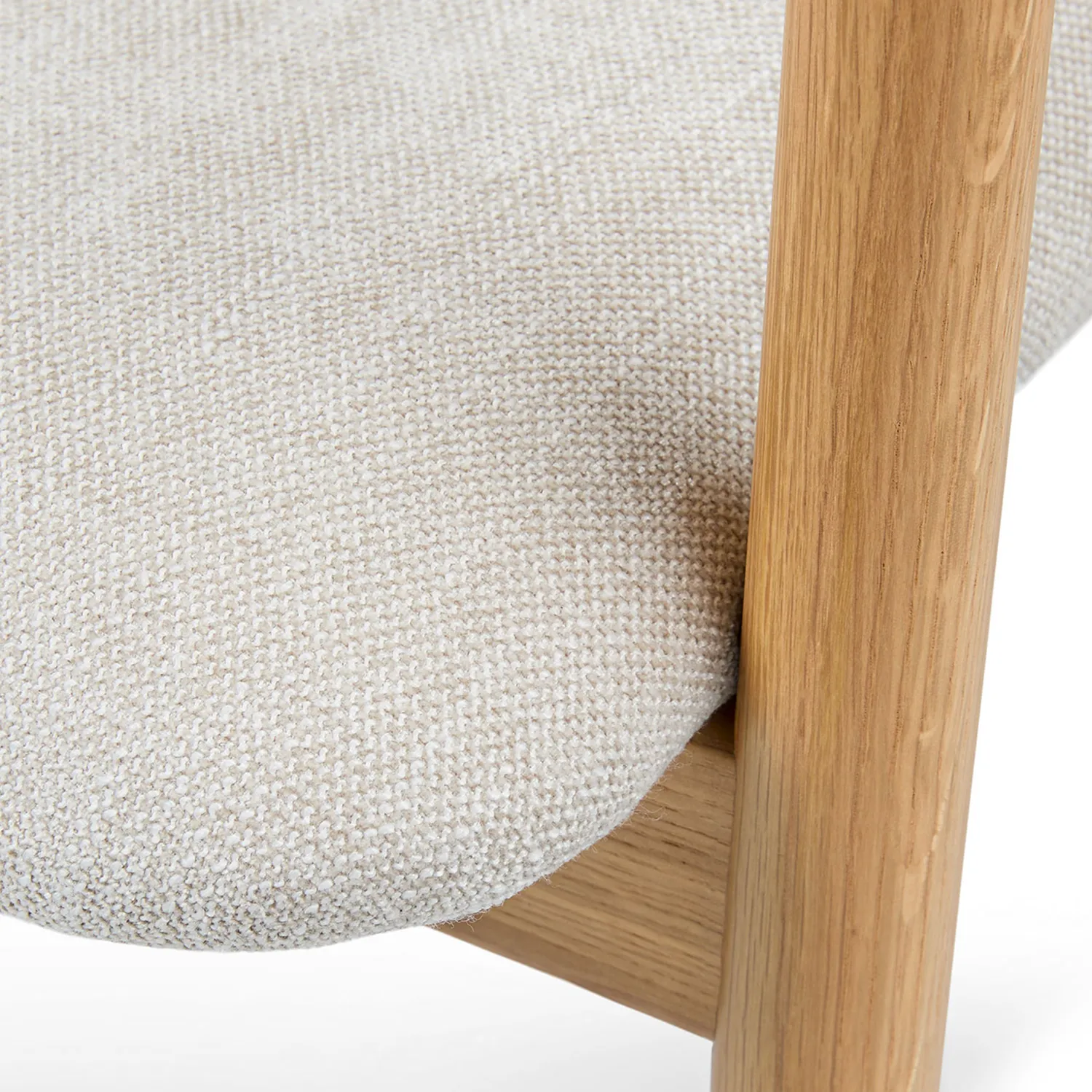 Fonra Dining Chair - Oak and Santolina Gray - Image 12