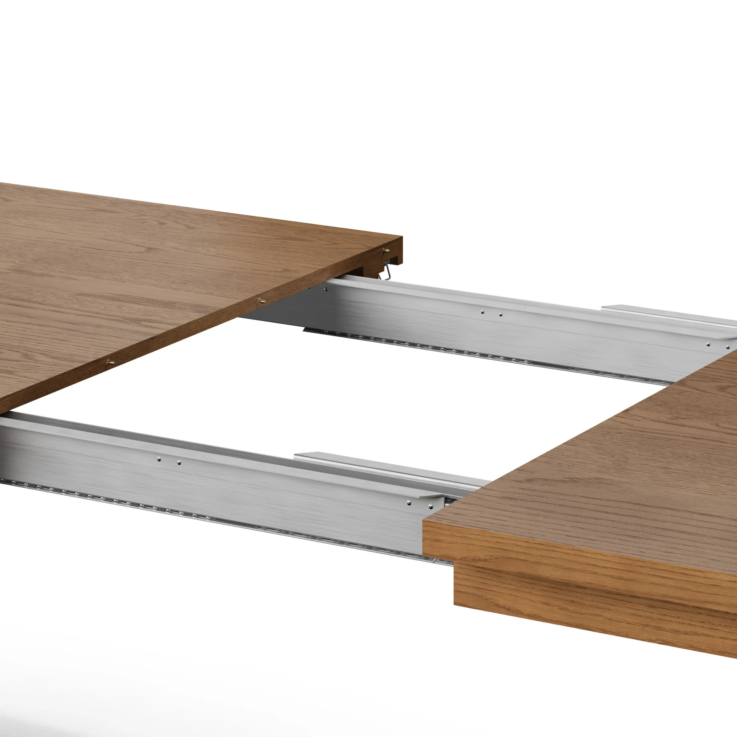 Gina 88.5_ - 112_ Extendable Dining Table - Smoked Oak - Image 13