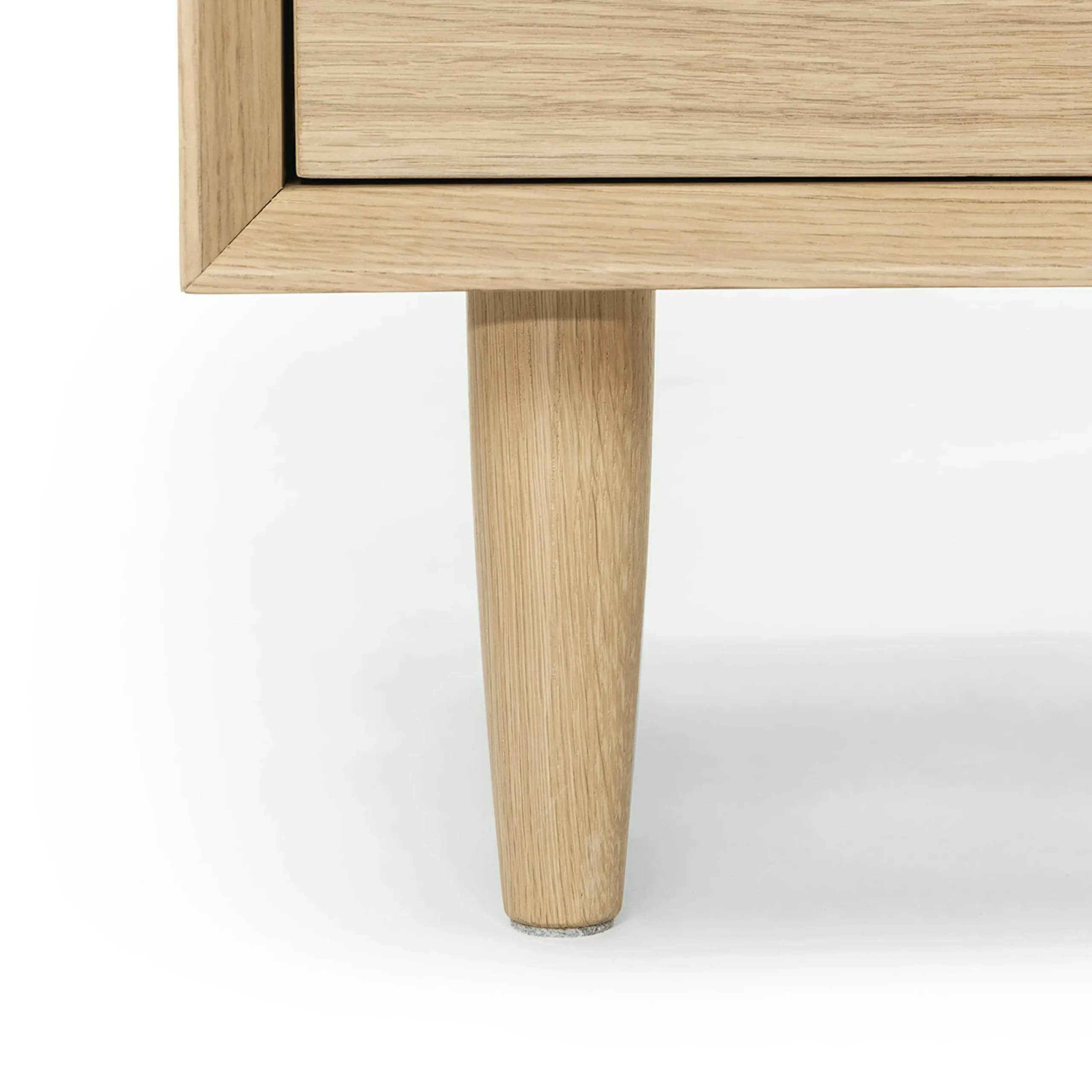 Lenia 2-Drawer Nightstand - White Oak - Image 13