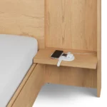 Leif Nightstand Extension Set - White Oak