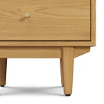 Cooper 1-Drawer Nightstand - Natural Oak