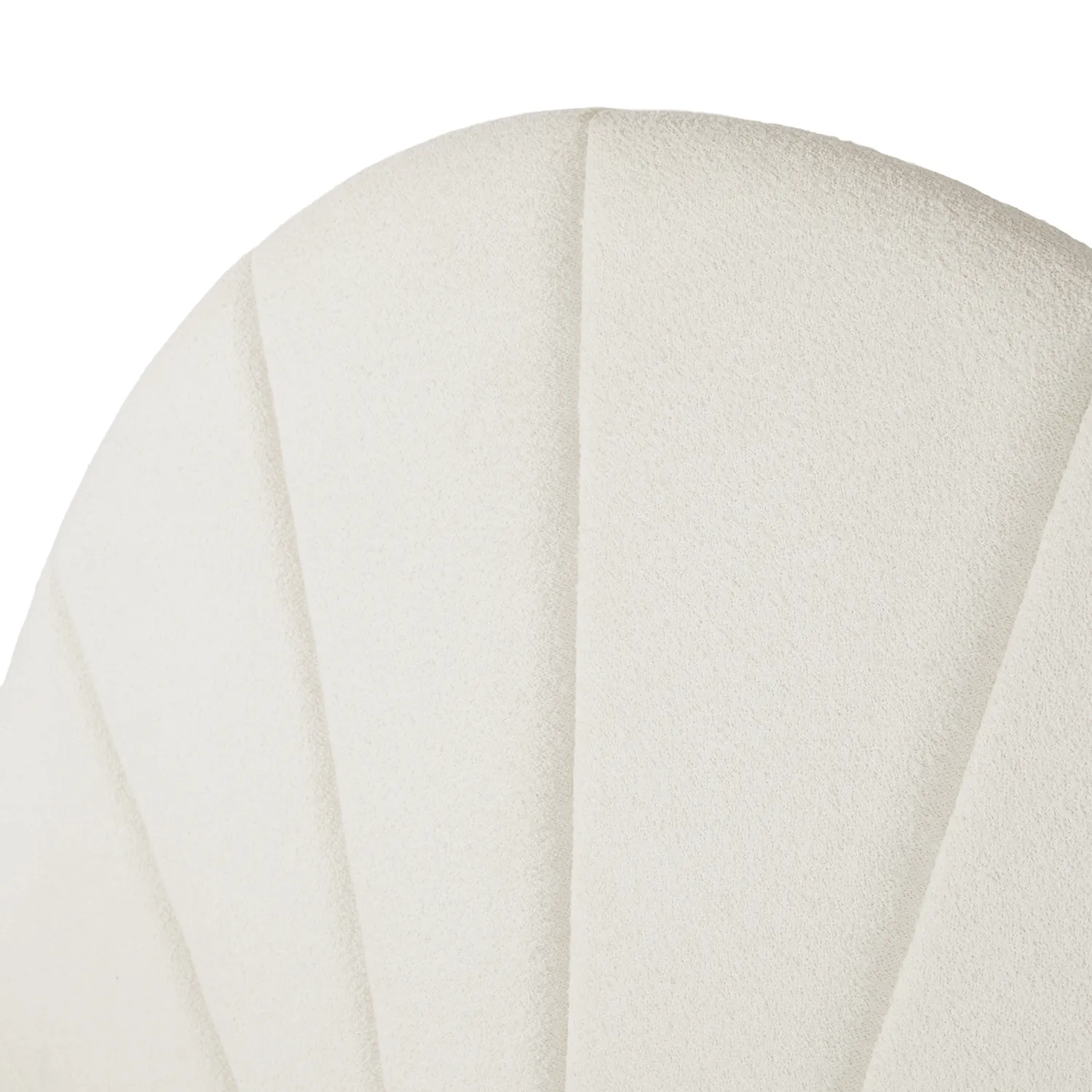 Almelo Queen Headboard - Ivory Wool Bouclé - Image 13