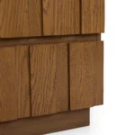 Marko 6-Drawer Double Dresser - Smoked Oak