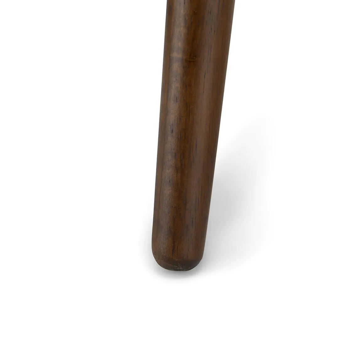 Sede Swivel Counter Stool - Walnut and Mist Gray - Image 13