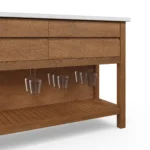 Kitchen Island - Smoked Oak