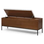 Thari 53_ Bench - Walnut and Everest Gray